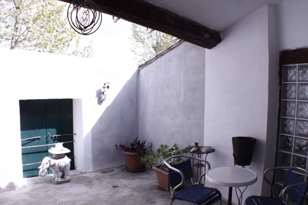 Terrasse gite fabrezan
