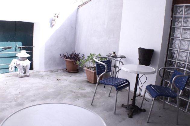 Terrasse gite fabrezan