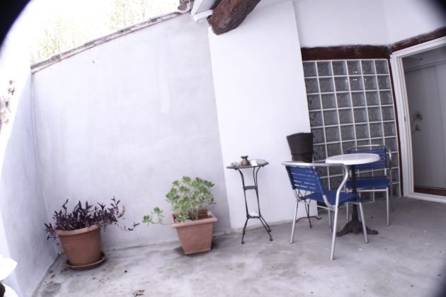 Terrasse gite fabrezan